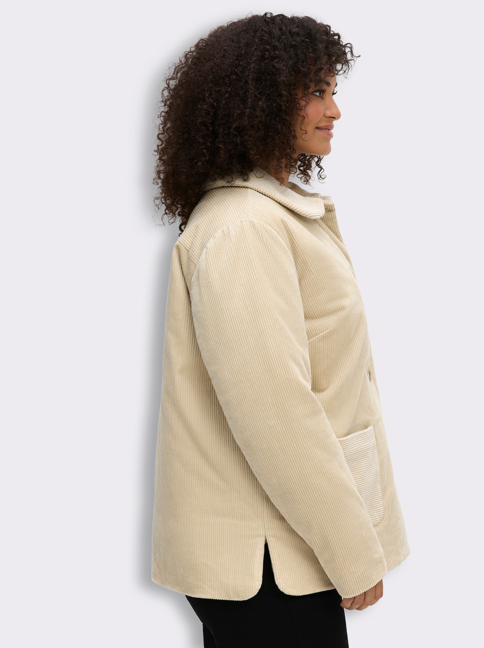 sheego Outdoor-Jacke - sand