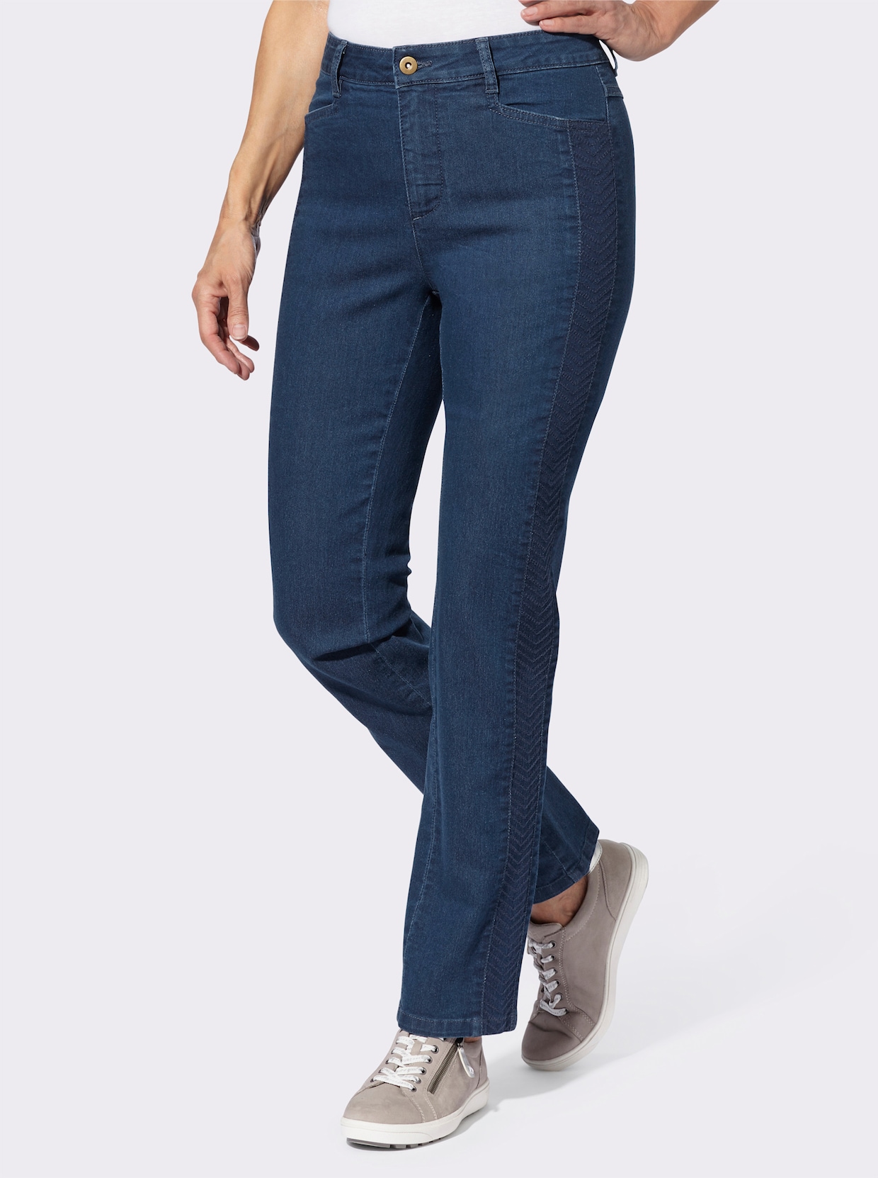 Jeans - blue-stone-washed