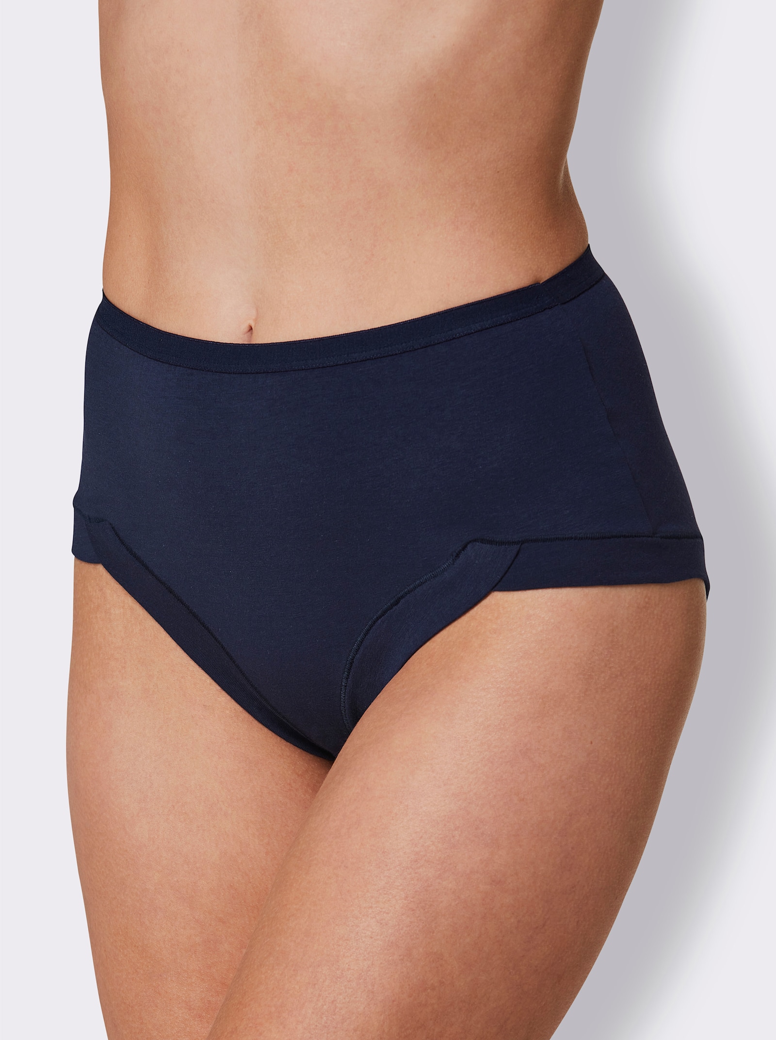 wäschepur Taillenslip mit elastischem Bund - marine