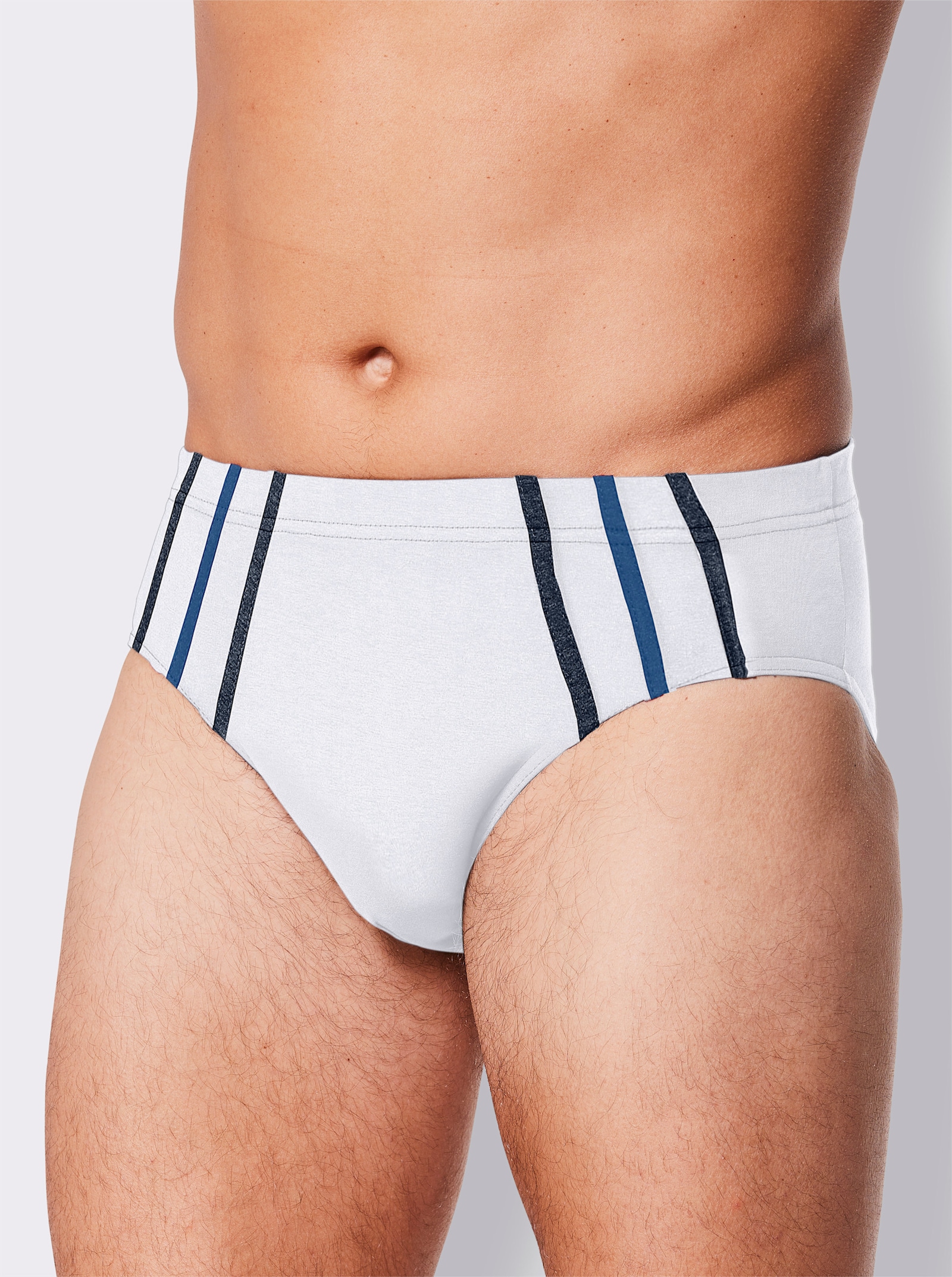 KINGsCLUB Slipy - 3x bílá + 2x černá