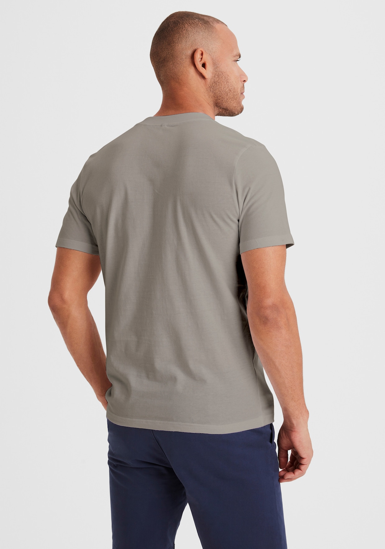 KangaROOS T-shirt - steengrijs/mint