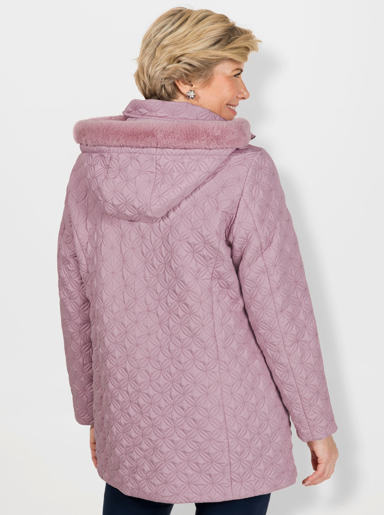 Steppjacke - mauve