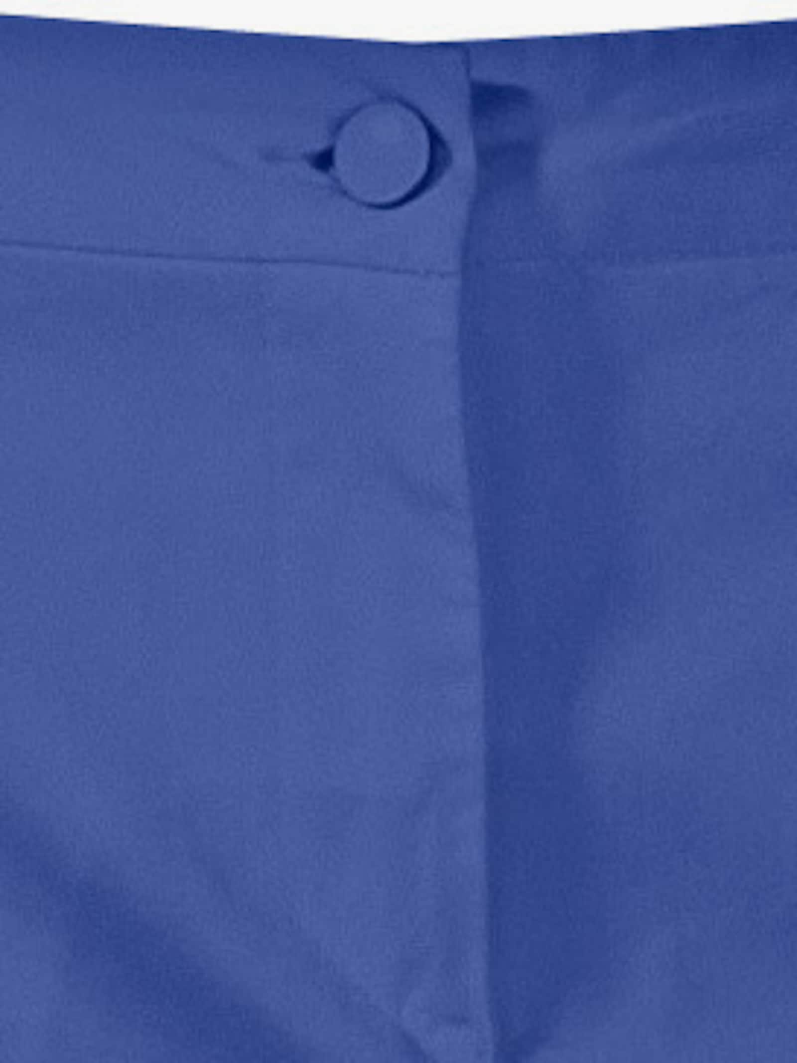 heine Sommerrock im Chino-Style - royalblau