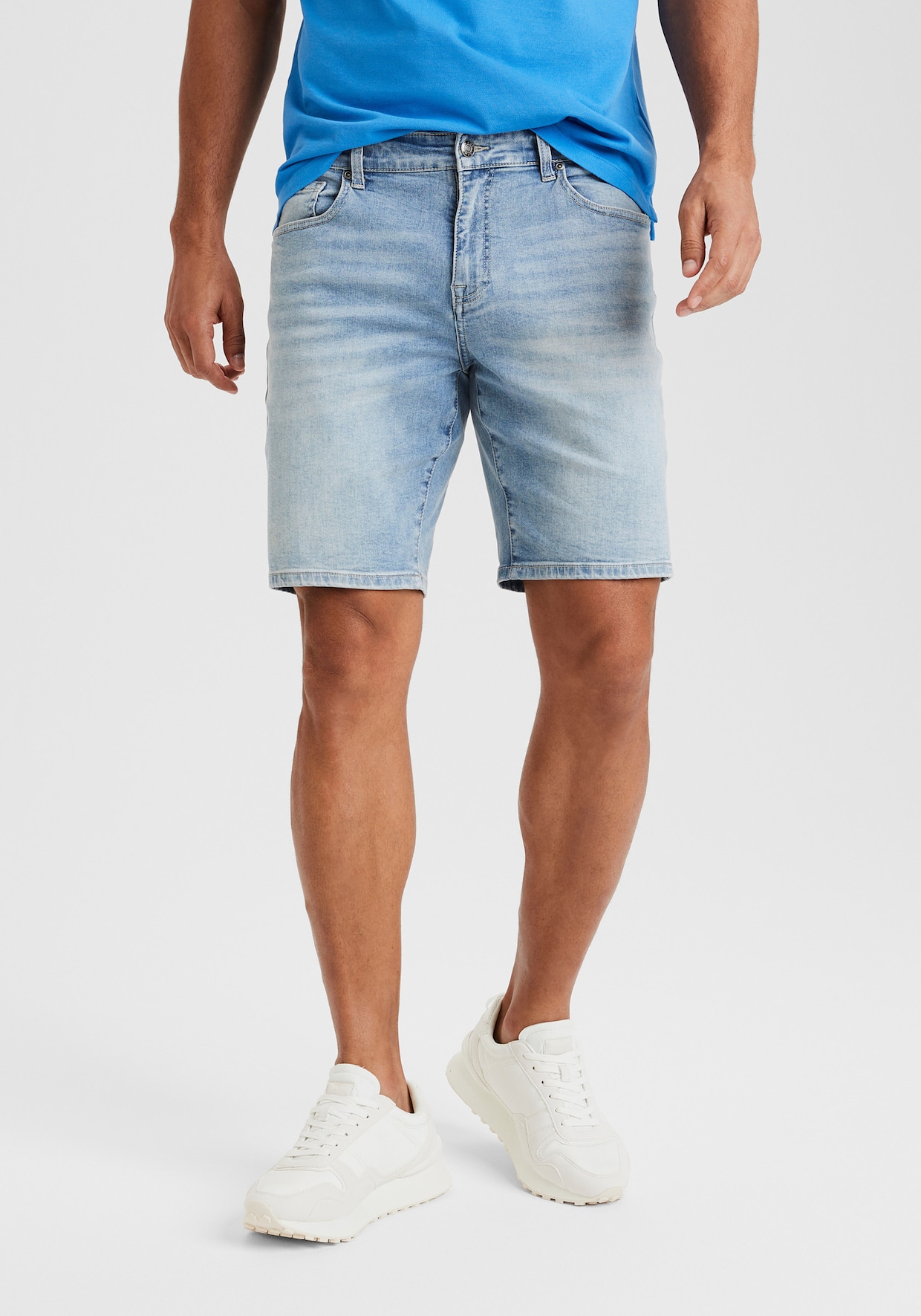 Buffalo Jeansshorts - light blue