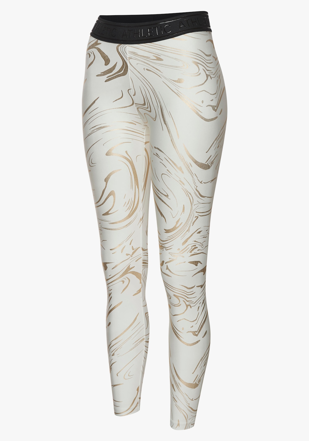 LASCANA ACTIVE Funktionsleggings - weiss, silber