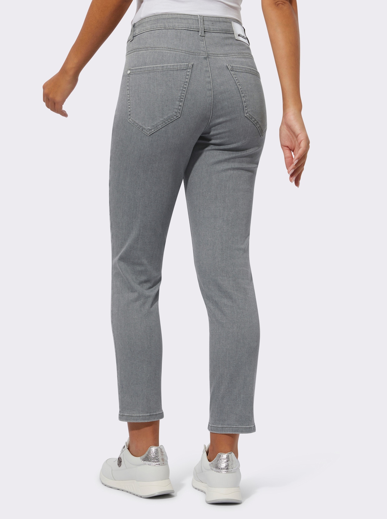 Ascari 5-Pocket-Jeans - grey denim