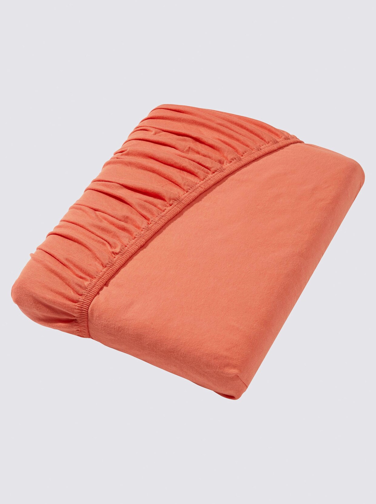 wäschepur Spannbetttuch - mandarine