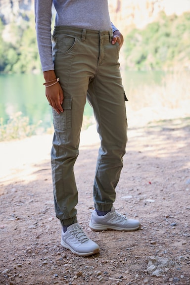LASCANA ACTIVE Trekkinghose - khaki