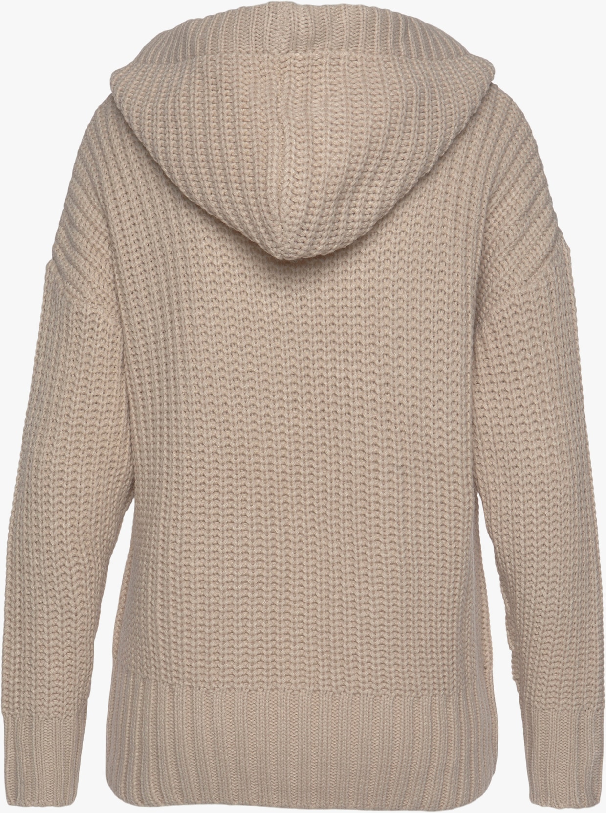 LASCANA Kapuzenpullover - beige