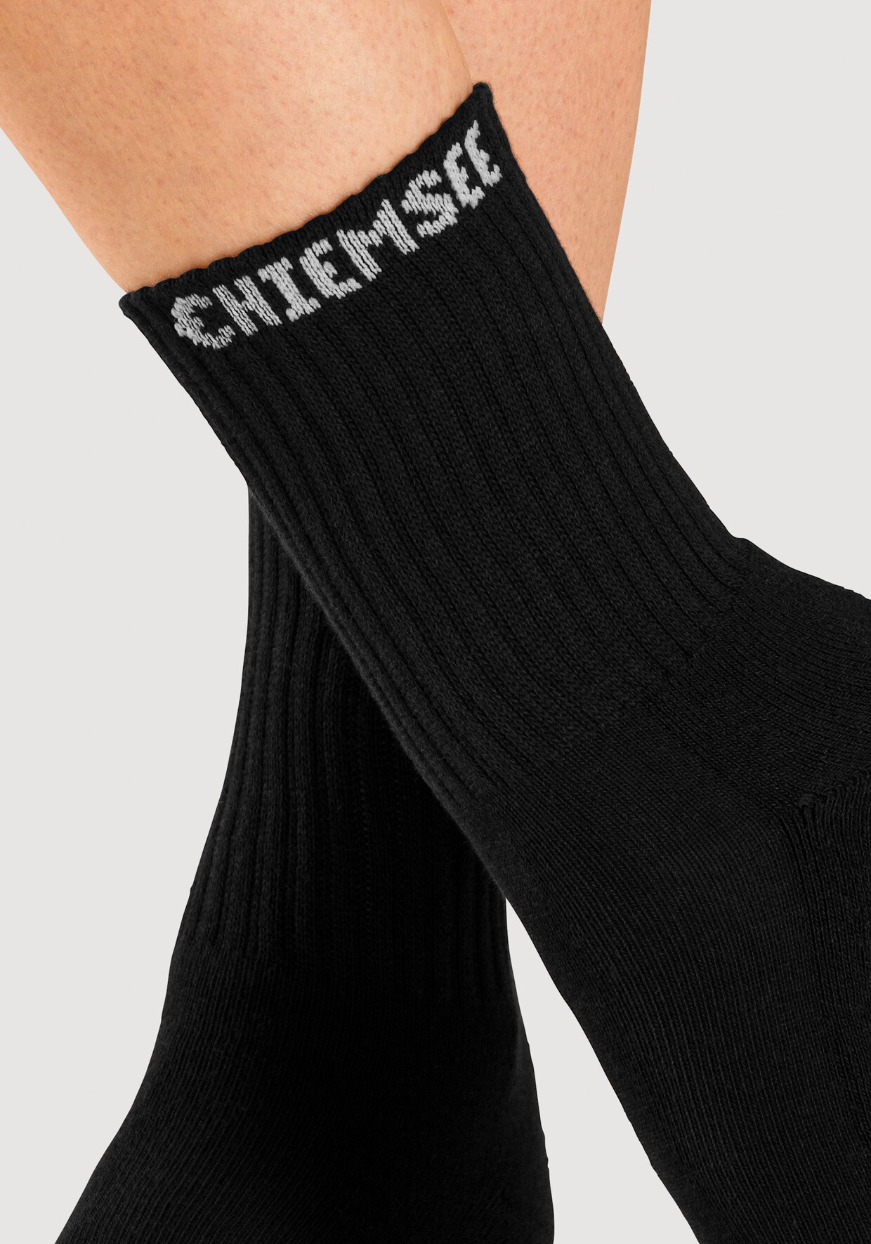 Chiemsee Tennissocken - schwarz