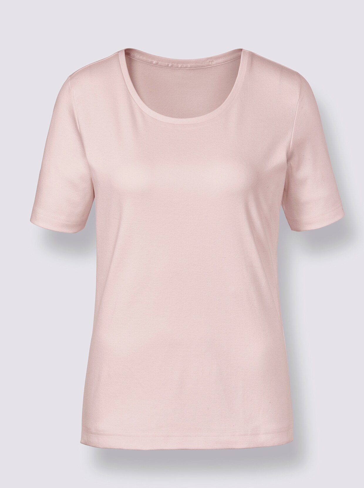 Creation L Premium Baumwoll-Shirt - rosé