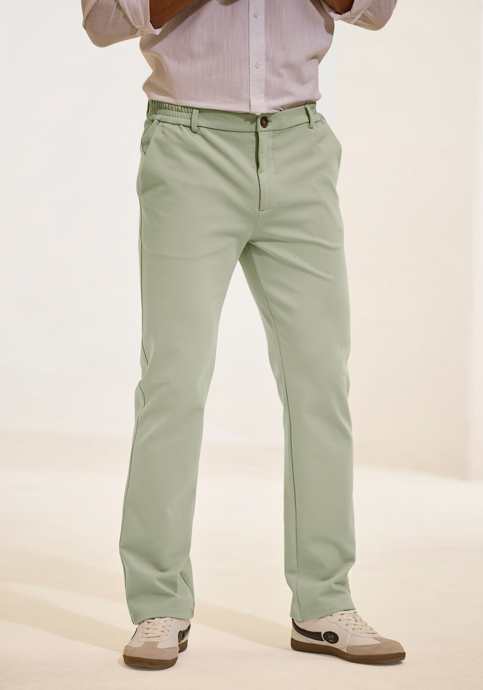 H.I.S Pantalon - sauge