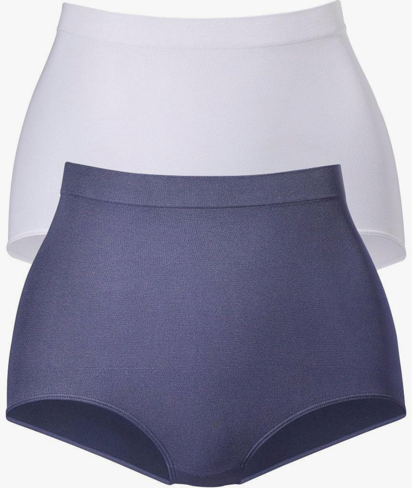 petite fleur Slip gainant - marine + blanc