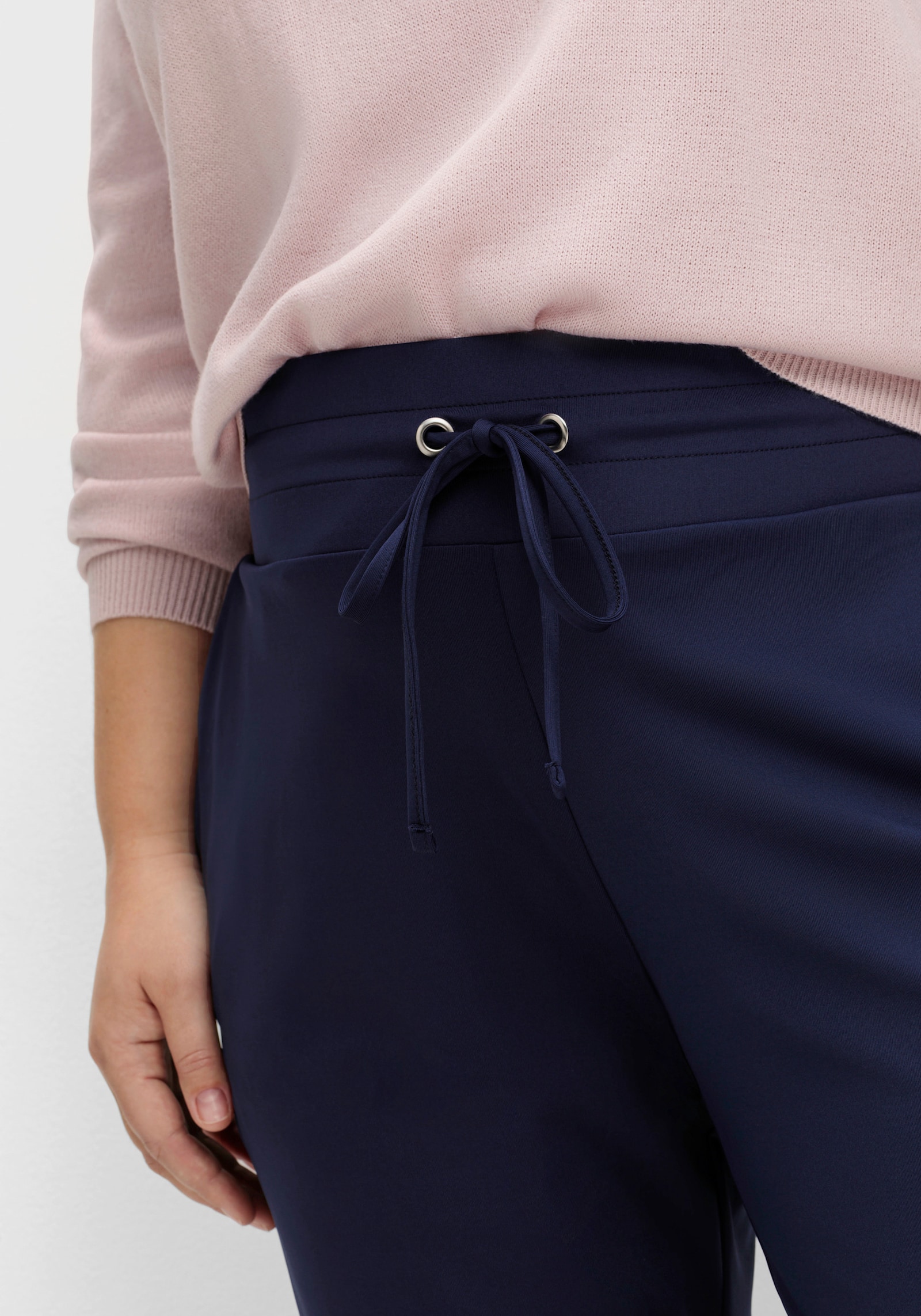 Schlupfhose in Stretch-Qualität - nachtblau