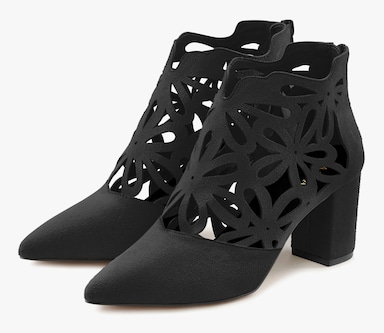 LASCANA High-Heel-Stiefelette - schwarz