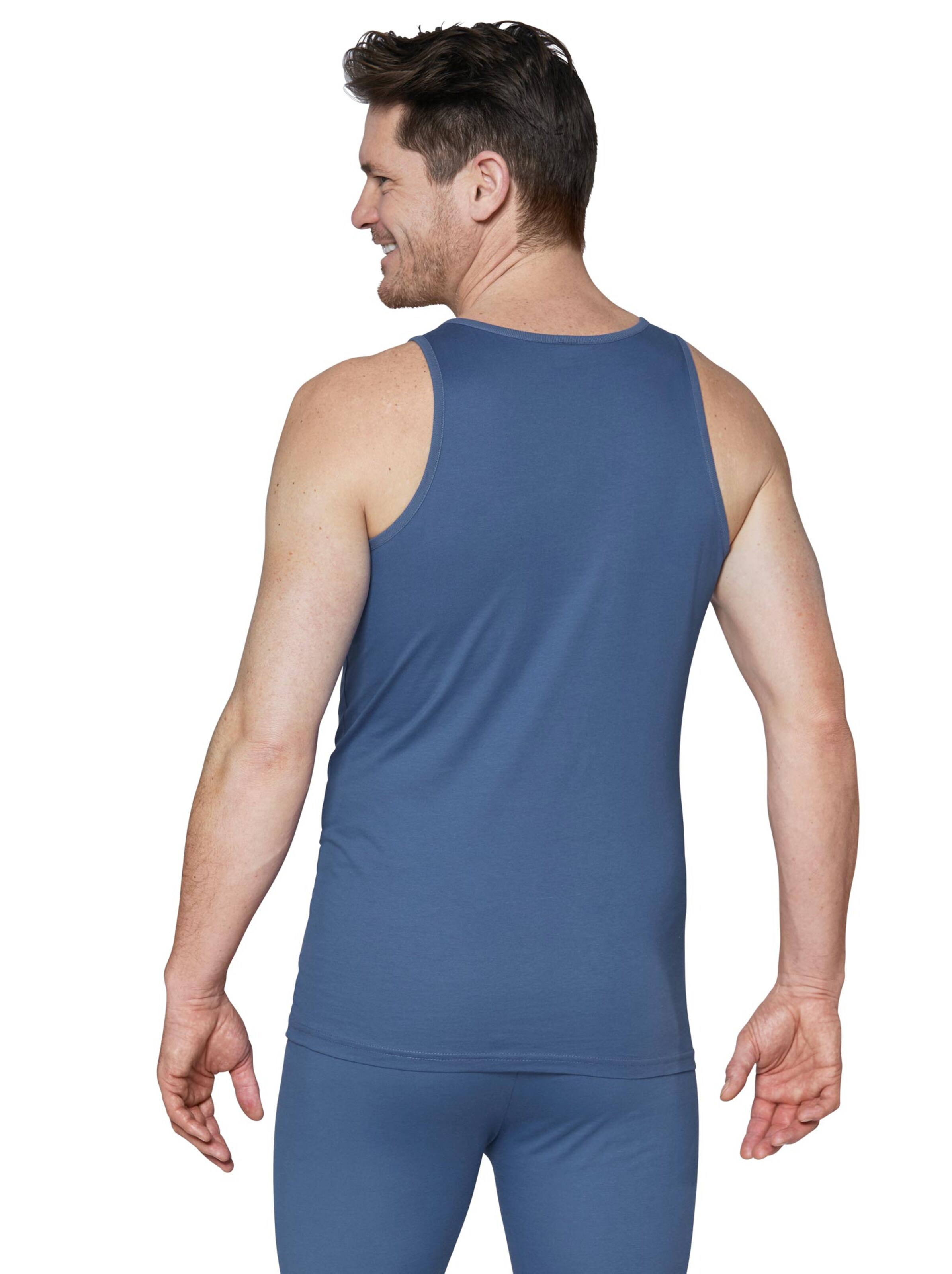 wäschepur Unterhemd - dunkelblau