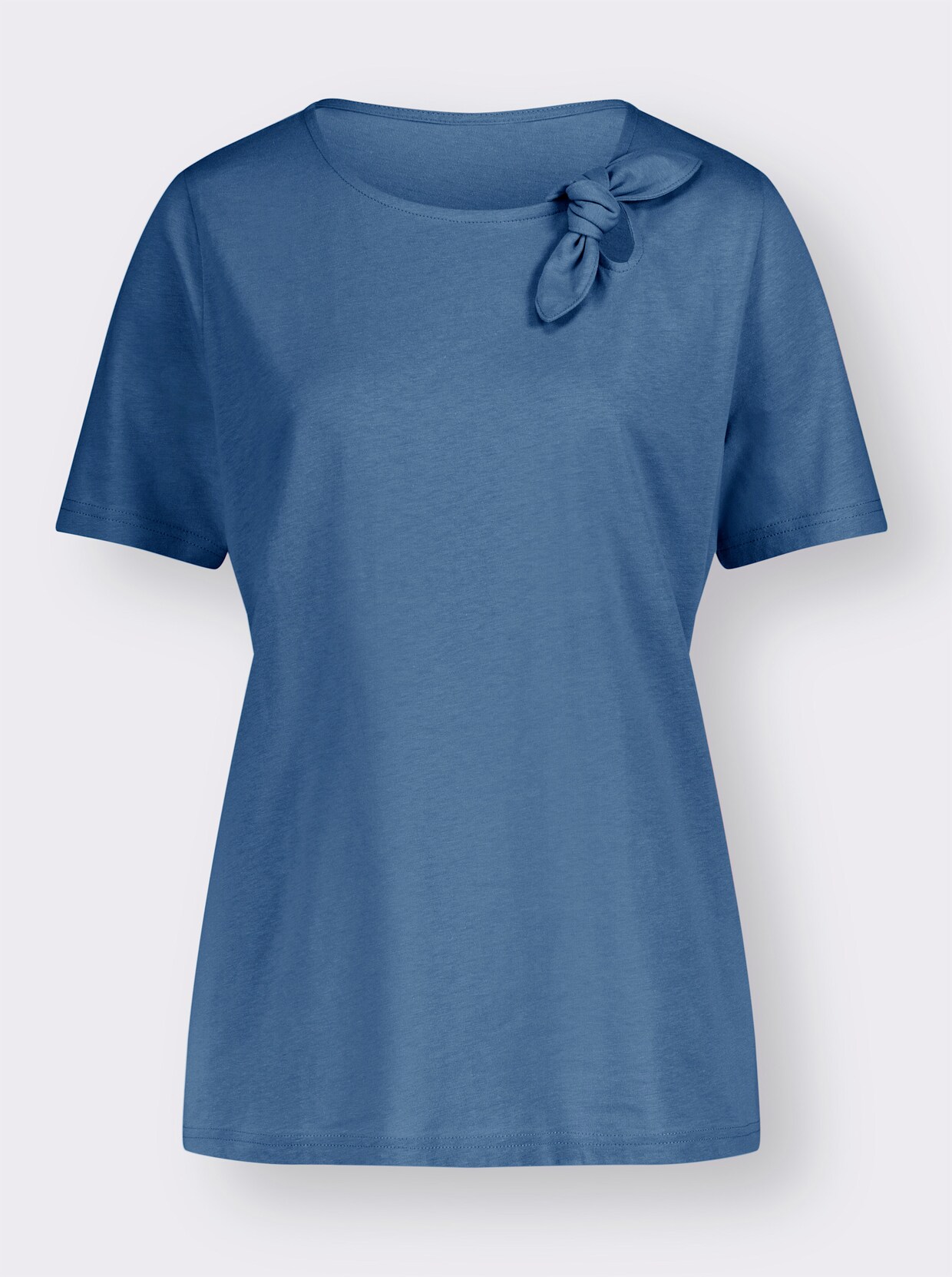 Tričko - střední modrá