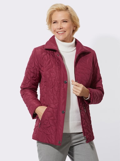 Steppjacke in wärmender Qualität - bordeaux