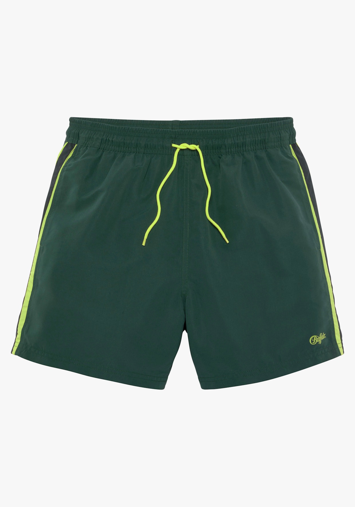 Buffalo Badeshorts - oliv-lime