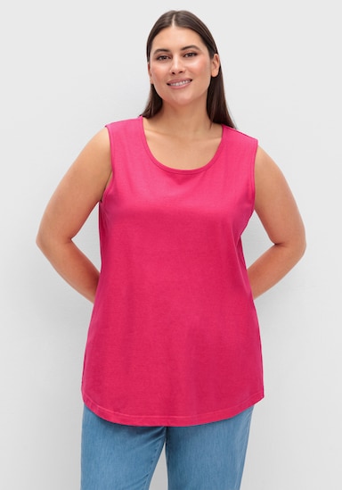 Longtop - royalblau + pink