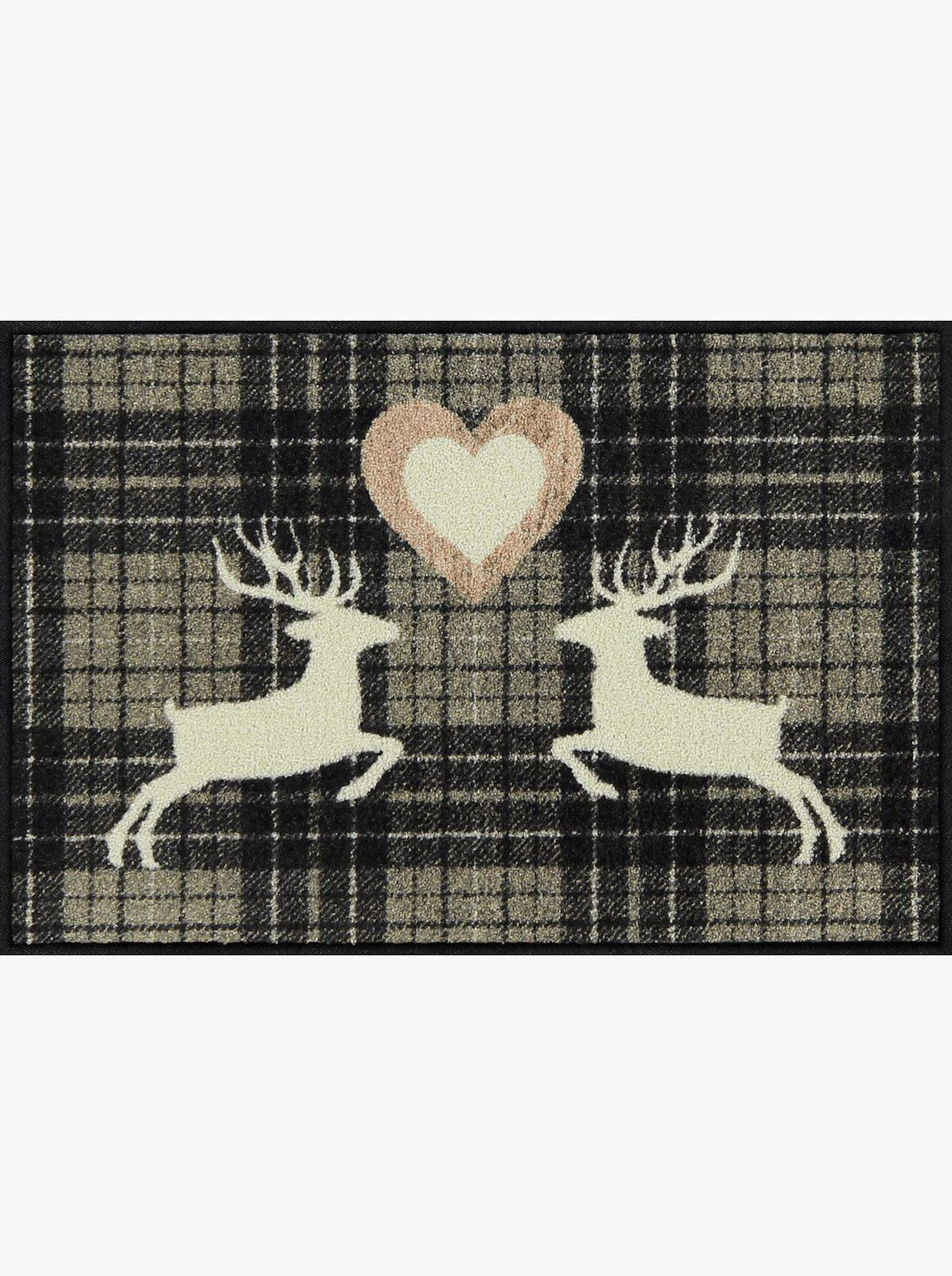 Salonloewe Fußmatte - anthrazit-taupe