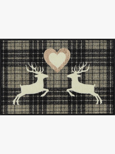 Salonloewe Fußmatte - anthrazit-taupe