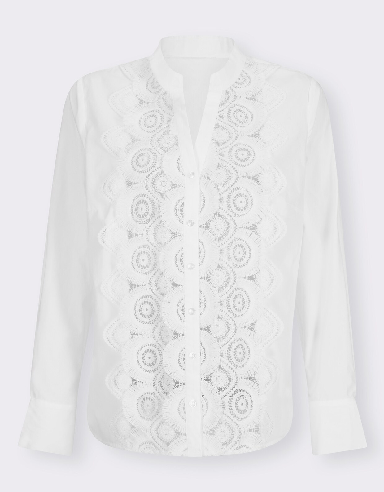 heine Kanten blouse - wit