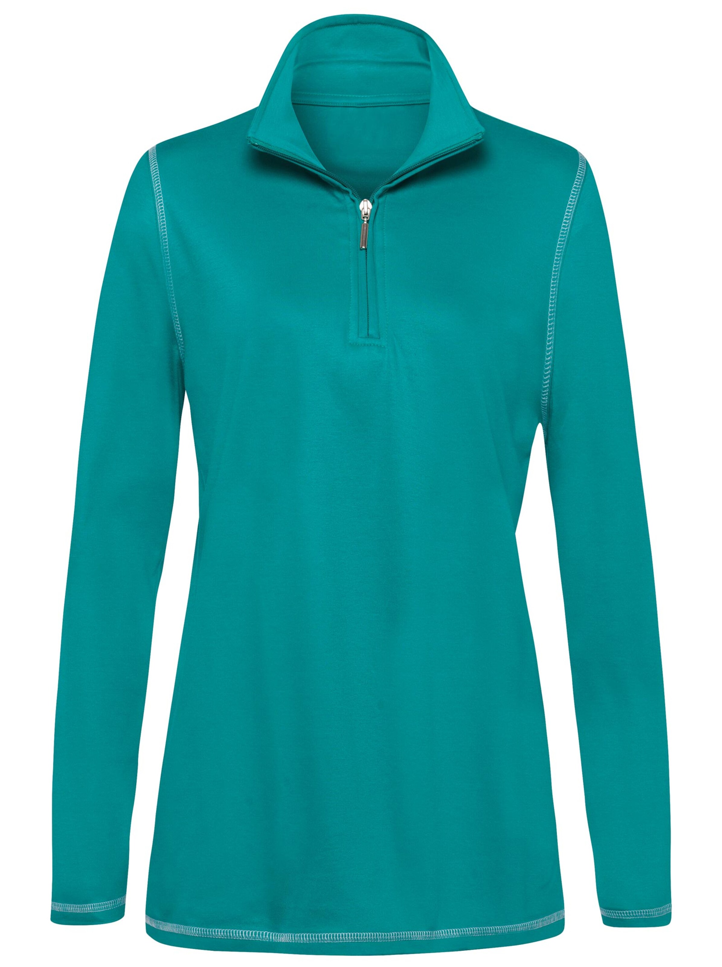 Sweatshirt - smaragdgrün