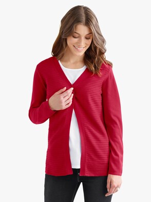 Strickjacke - rot