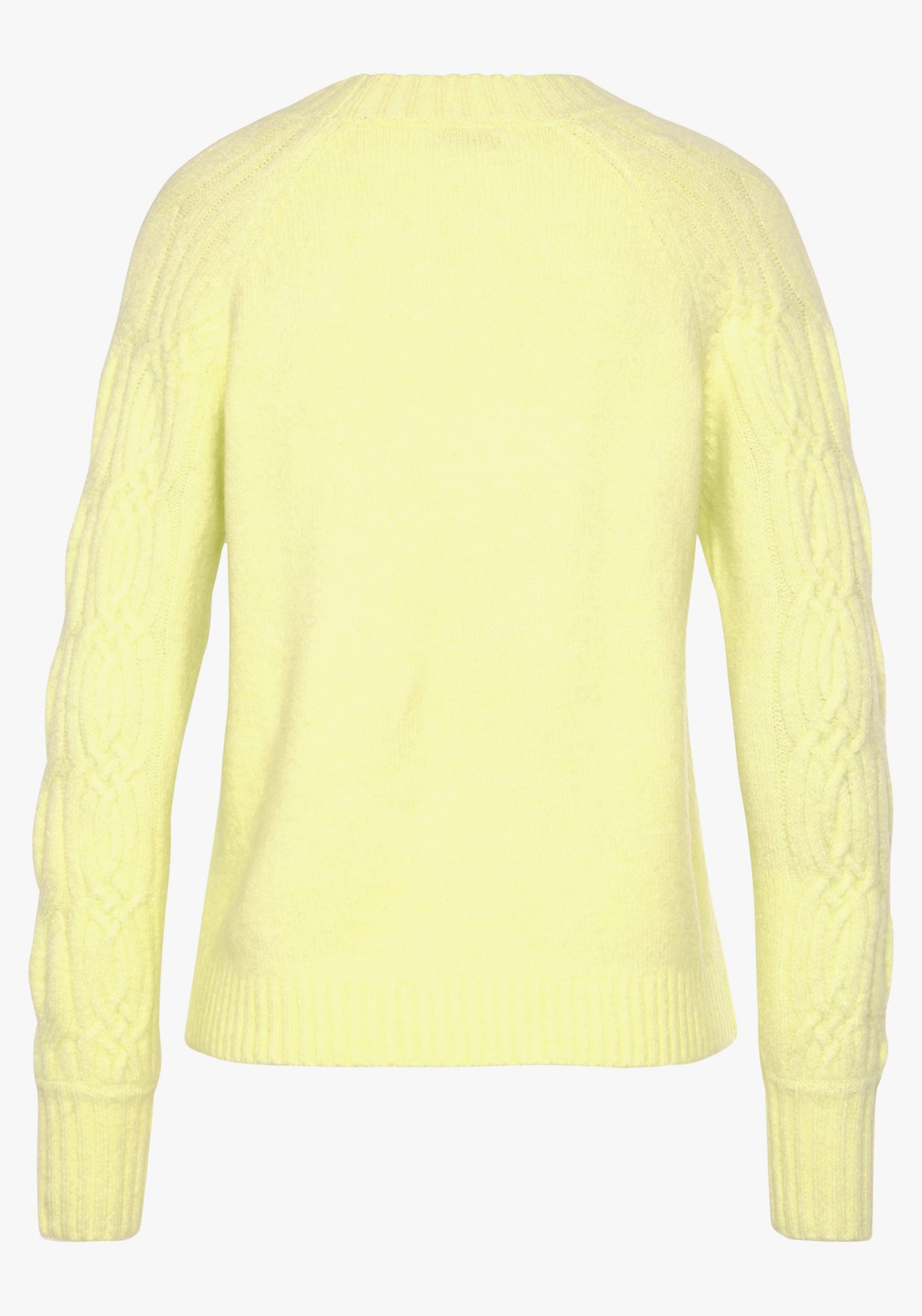 LASCANA Pull encolure ronde - citron vert