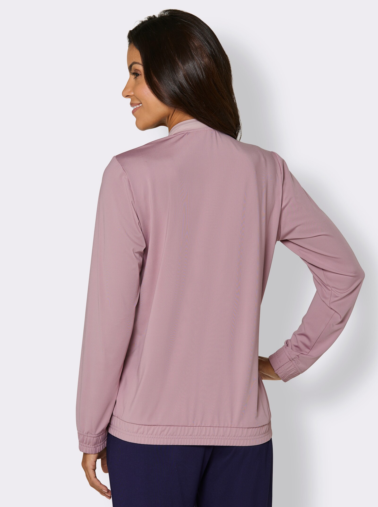 Catamaran Sports Funktionsjacke im Materialmix - mauve