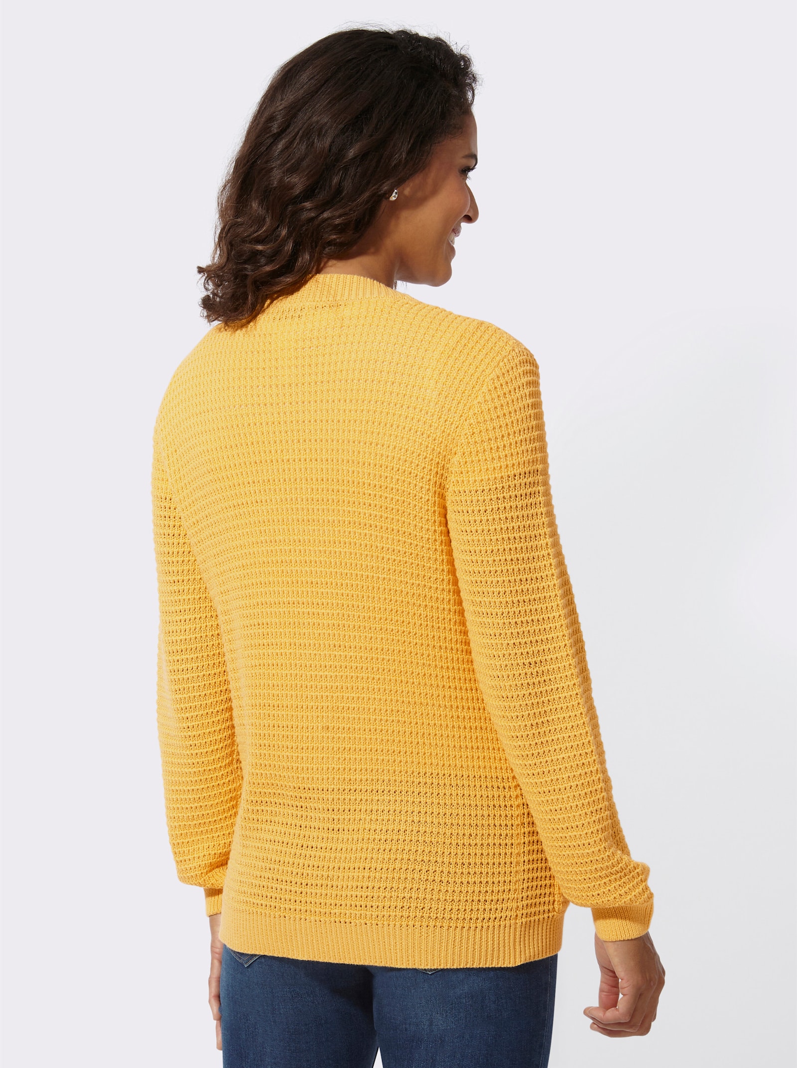 Vest met ritssluiting - geel