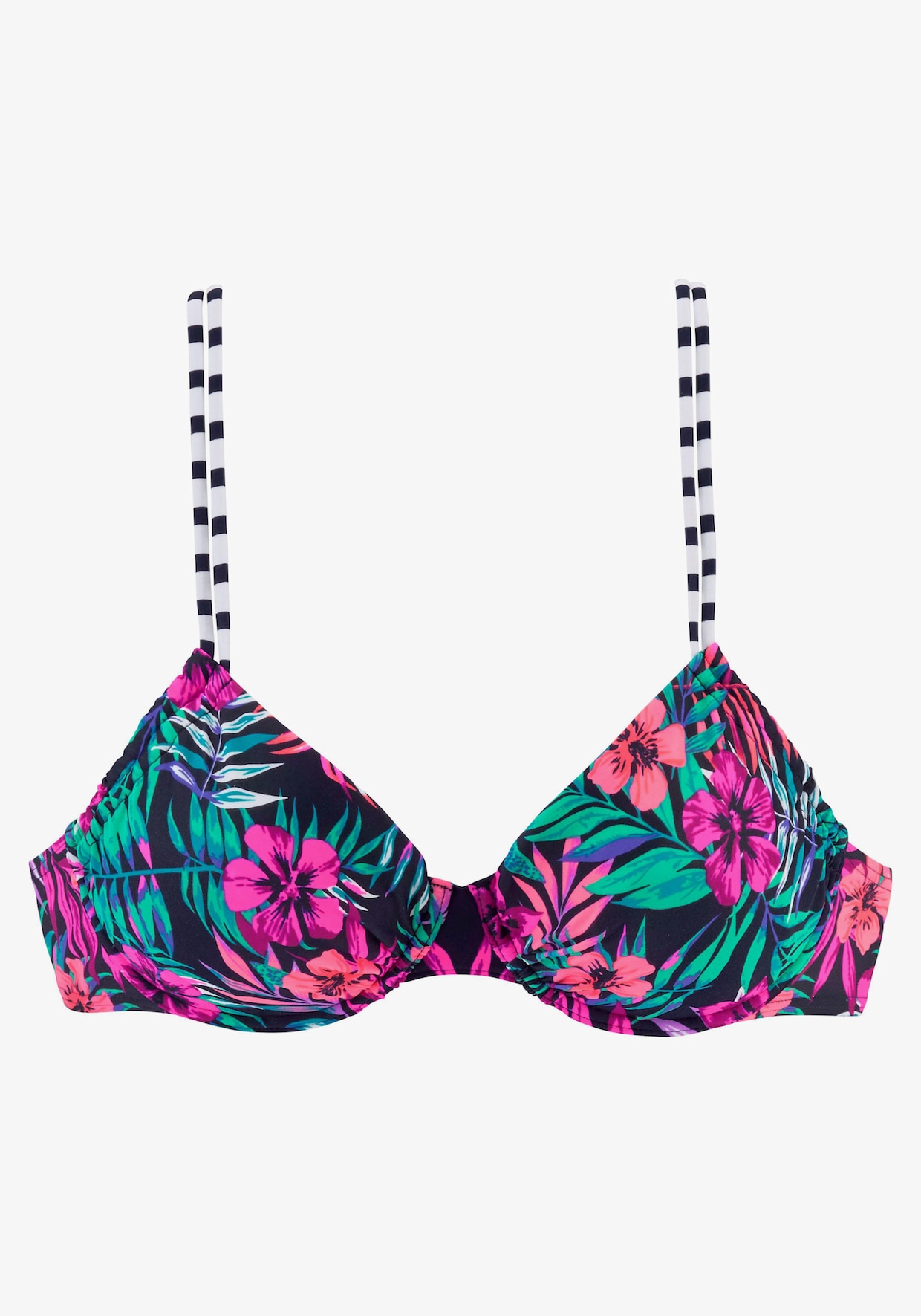 Venice Beach Beugelbikinitop - marine geprint
