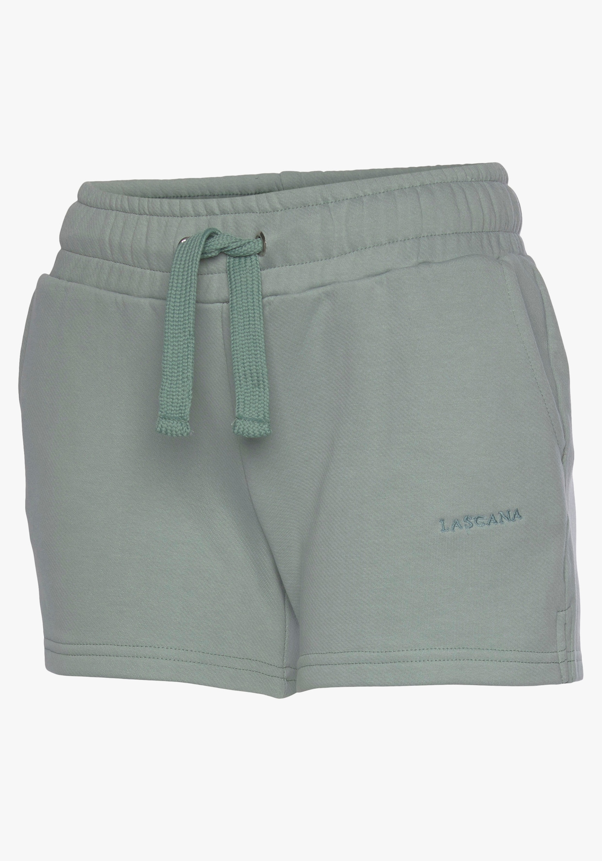 LASCANA Sweatshort - saliegroen