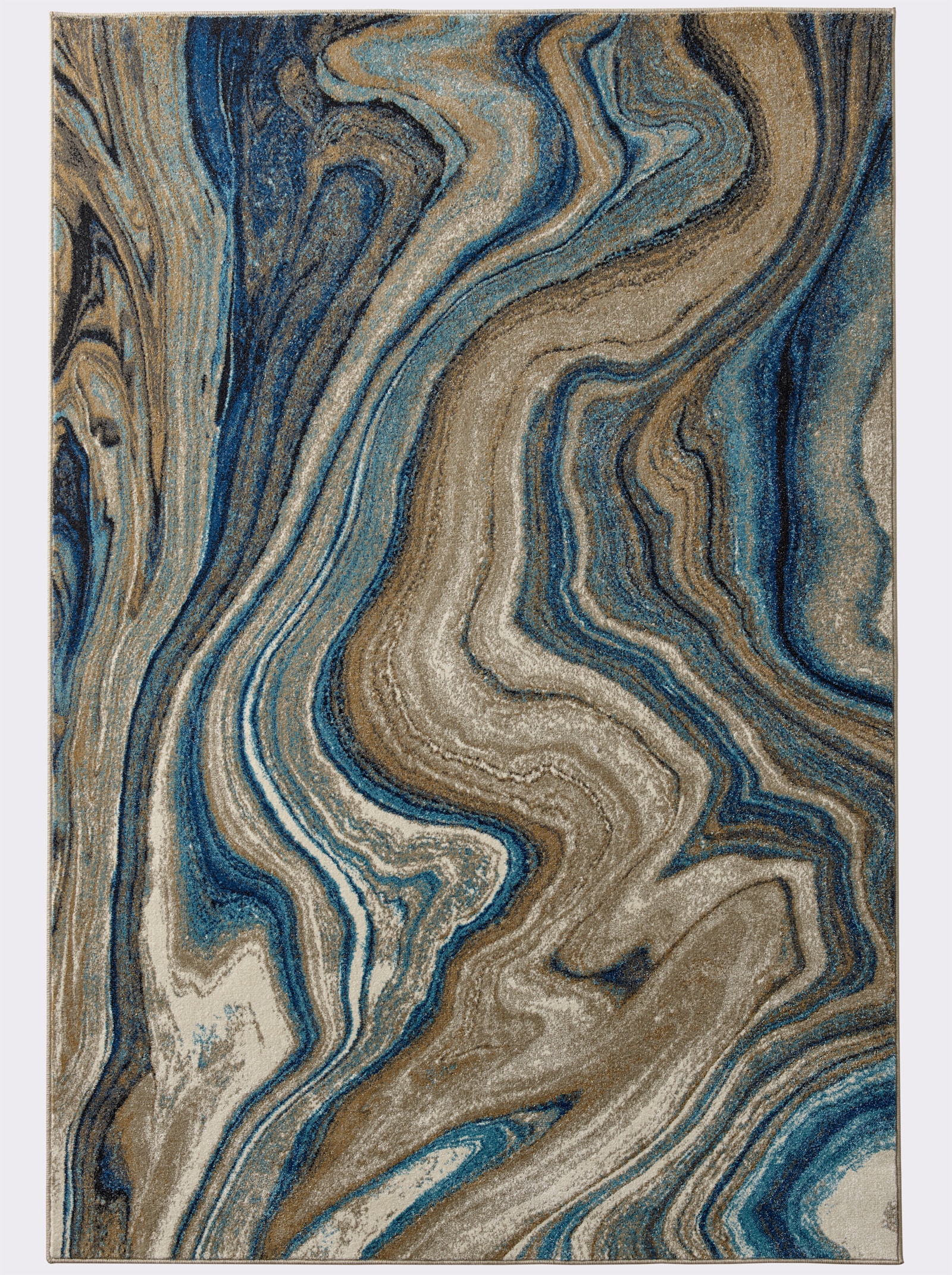 heine home Teppich - beige-blau