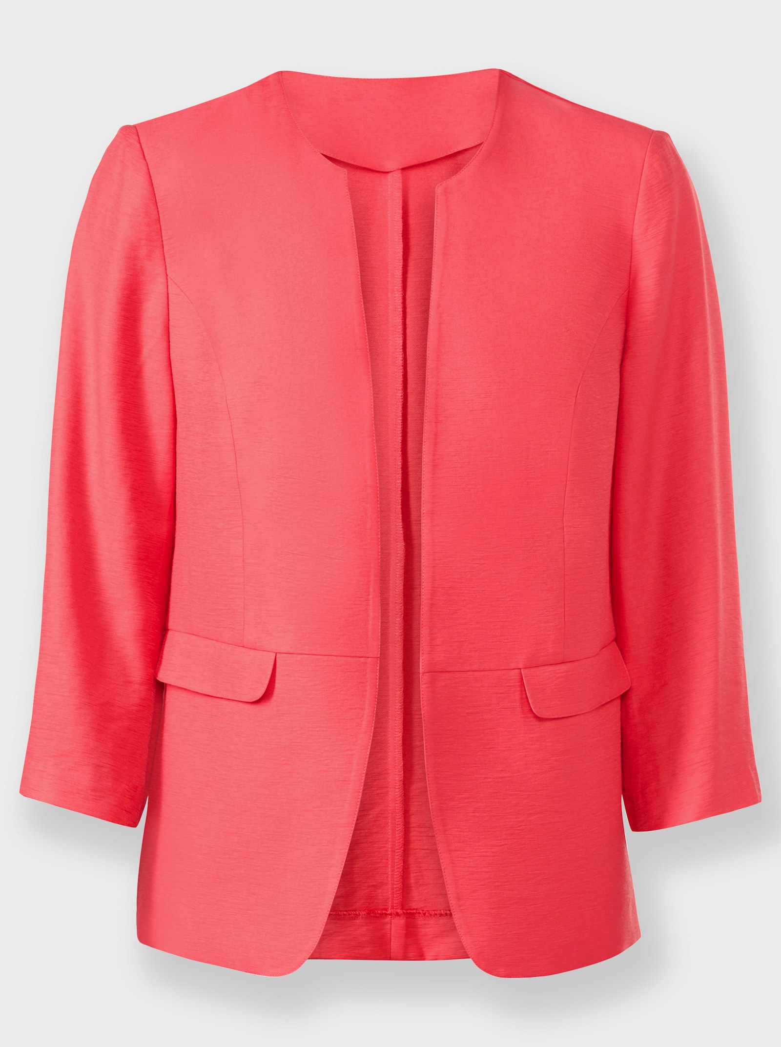 heine Kurzblazer mit Zierpatten - hummer