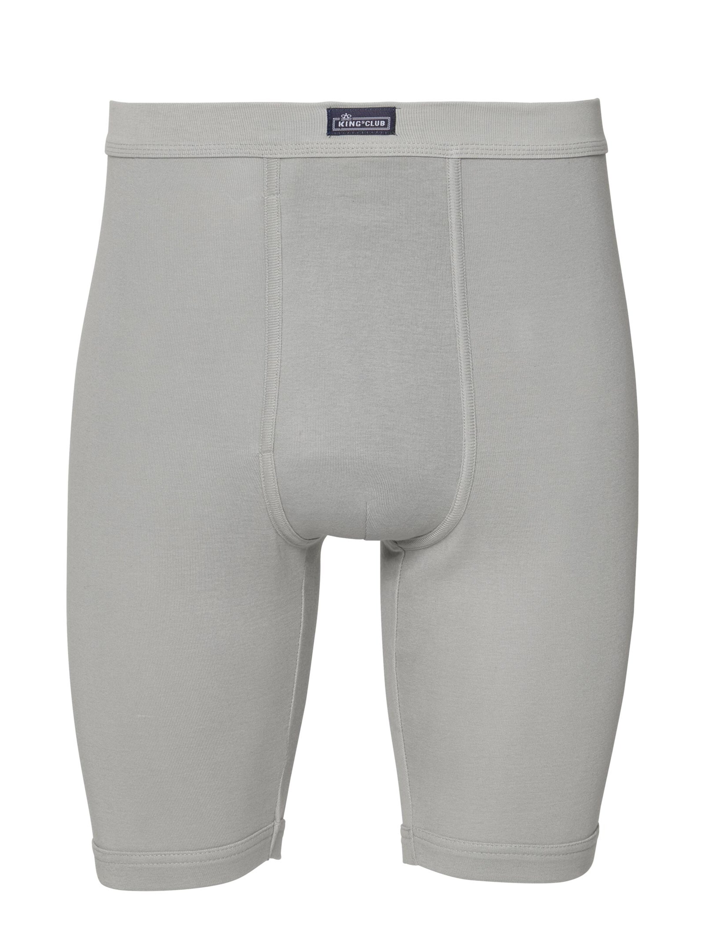 KINGsCLUB Hose knielang - grau + grau-bedruckt