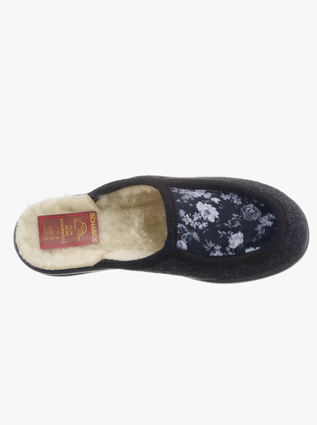 Schawos Pantoufles - anthracite