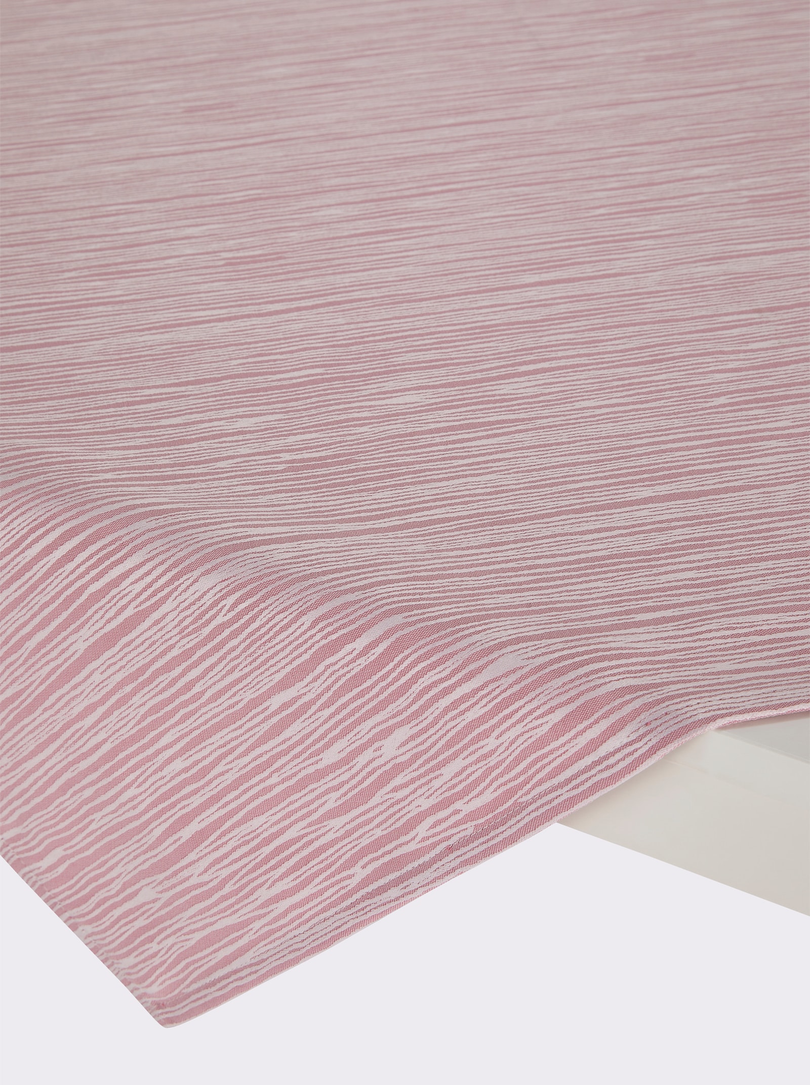 Tafelkleed met lijnenpatroon, onderhoudsarm - roze