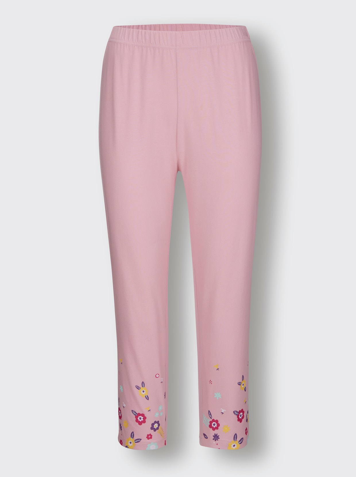 wäschepur Pyjama's - kalkmint bedrukt + roze bedrukt
