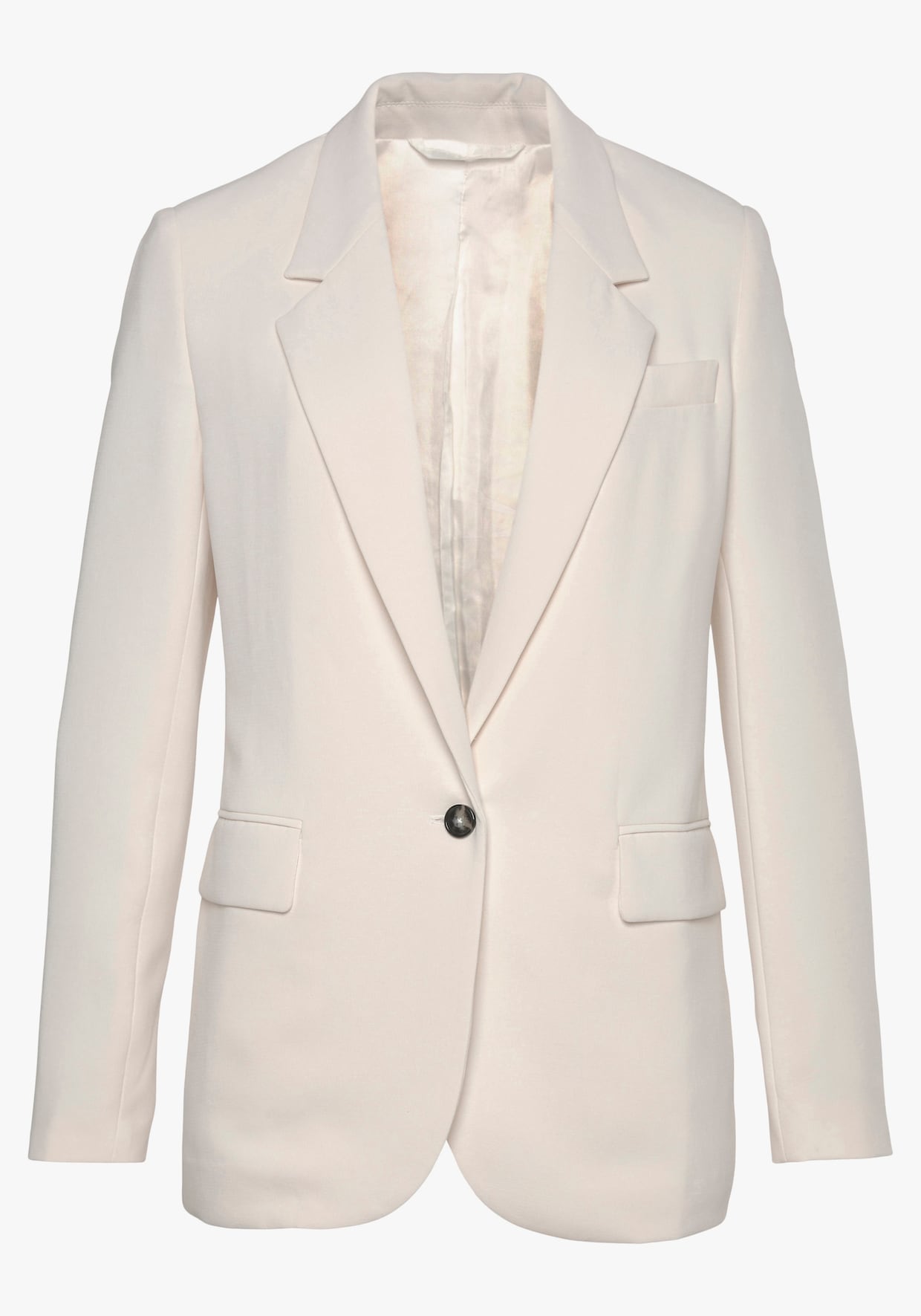 LASCANA Lange blazer - crème