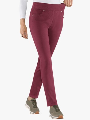 Stretch-Hose - bordeaux