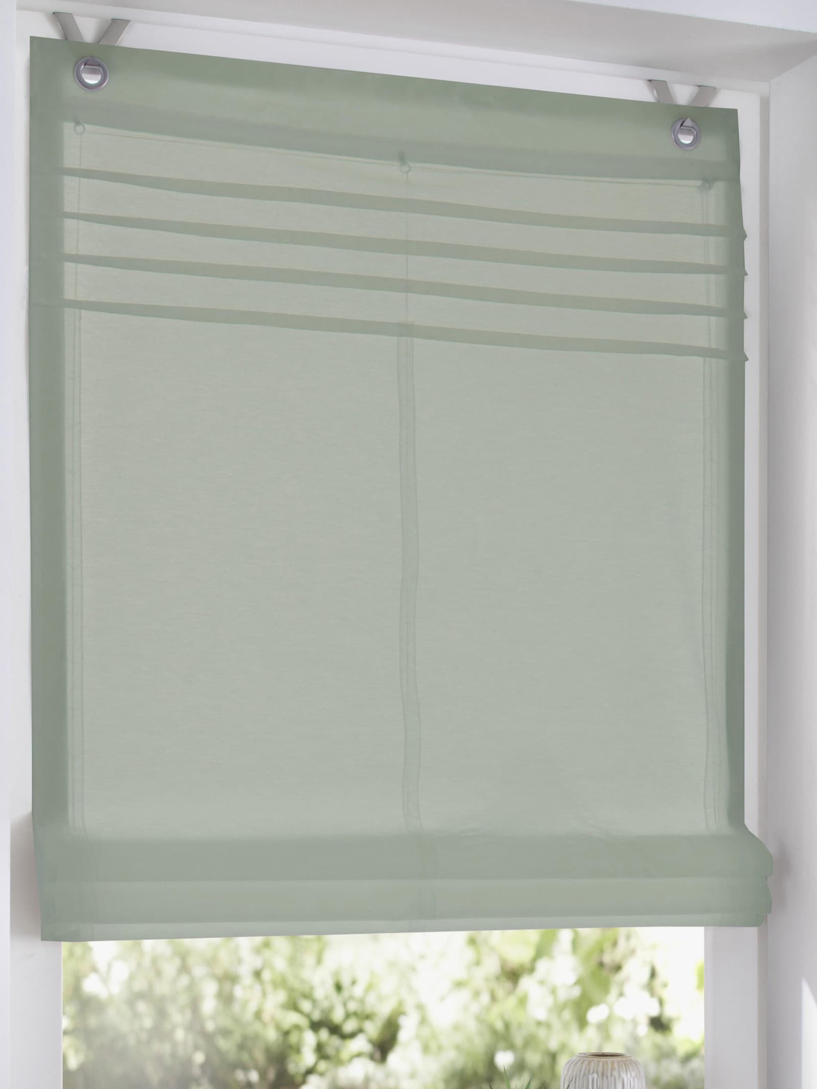 heine home Raffrollo - salbei