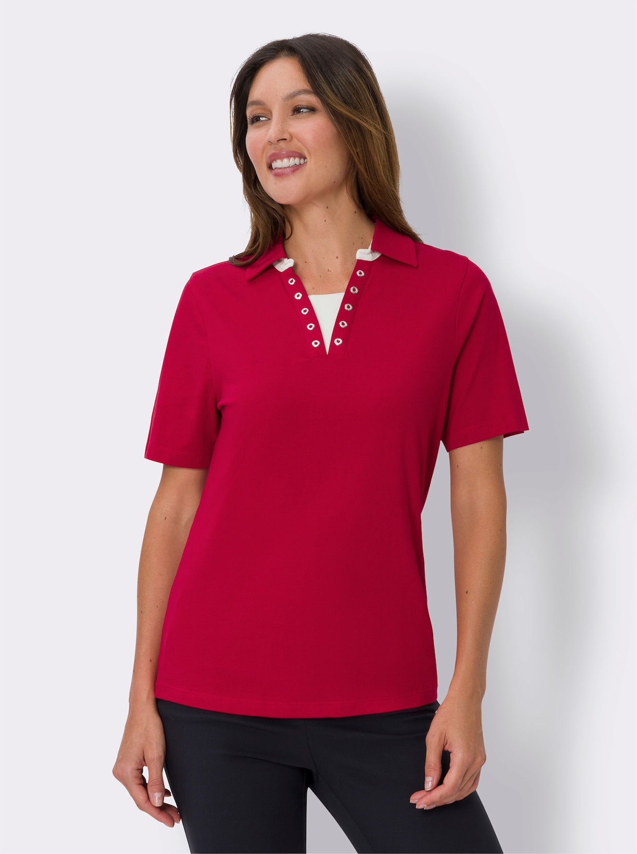 Poloshirt - rood