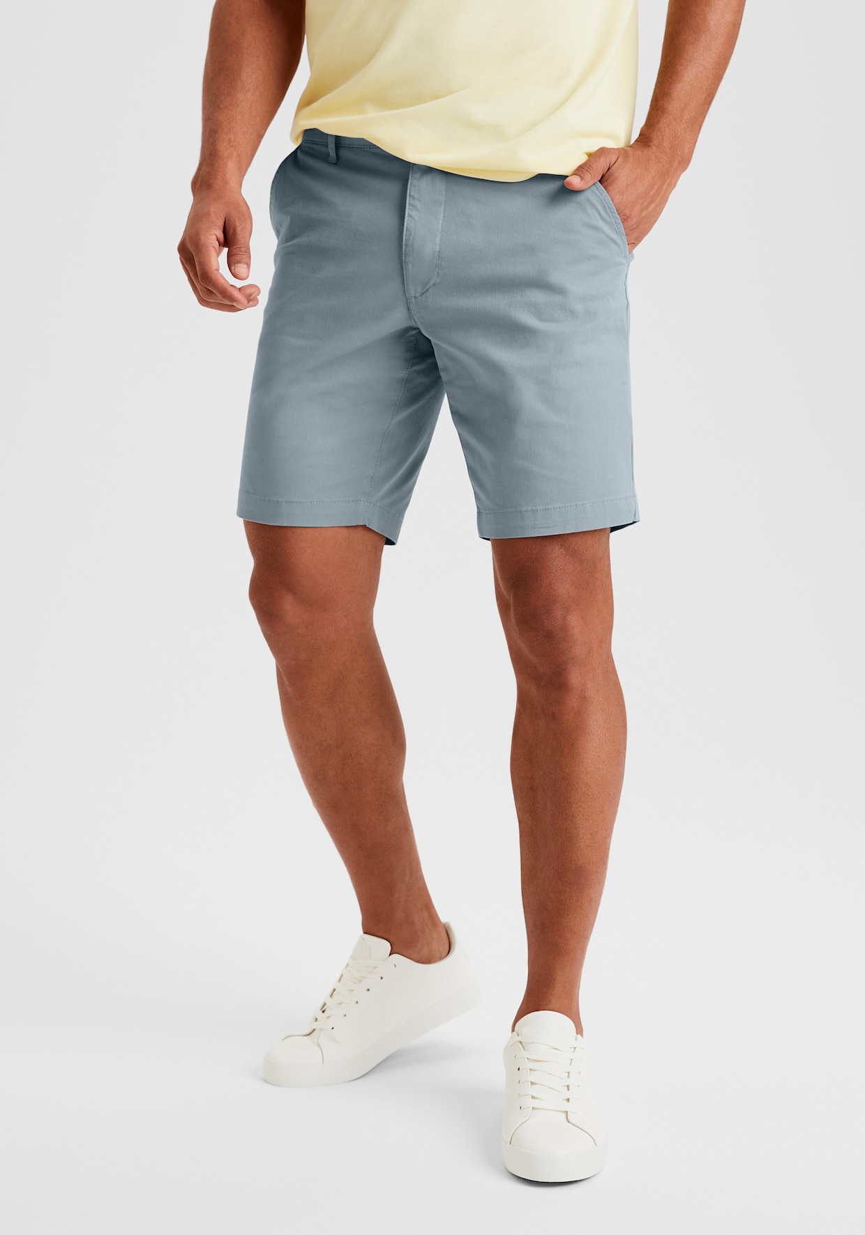 H.I.S Chinoshorts - graublau