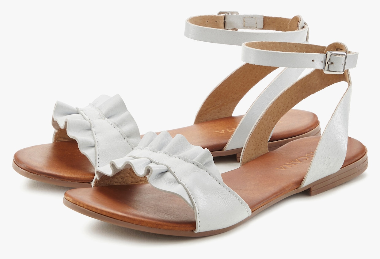 LASCANA Sandales - blanc