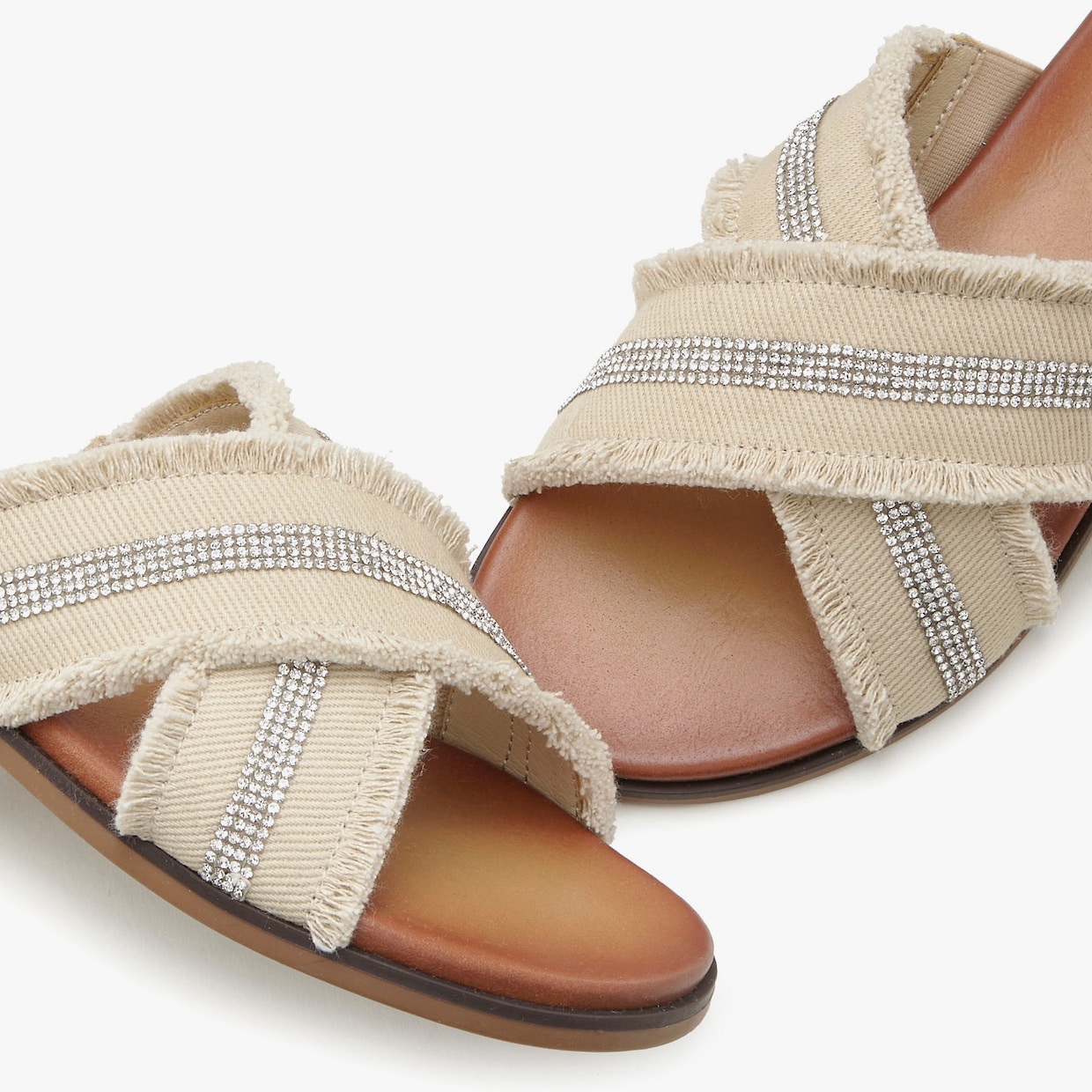 Vivance slippers - beige