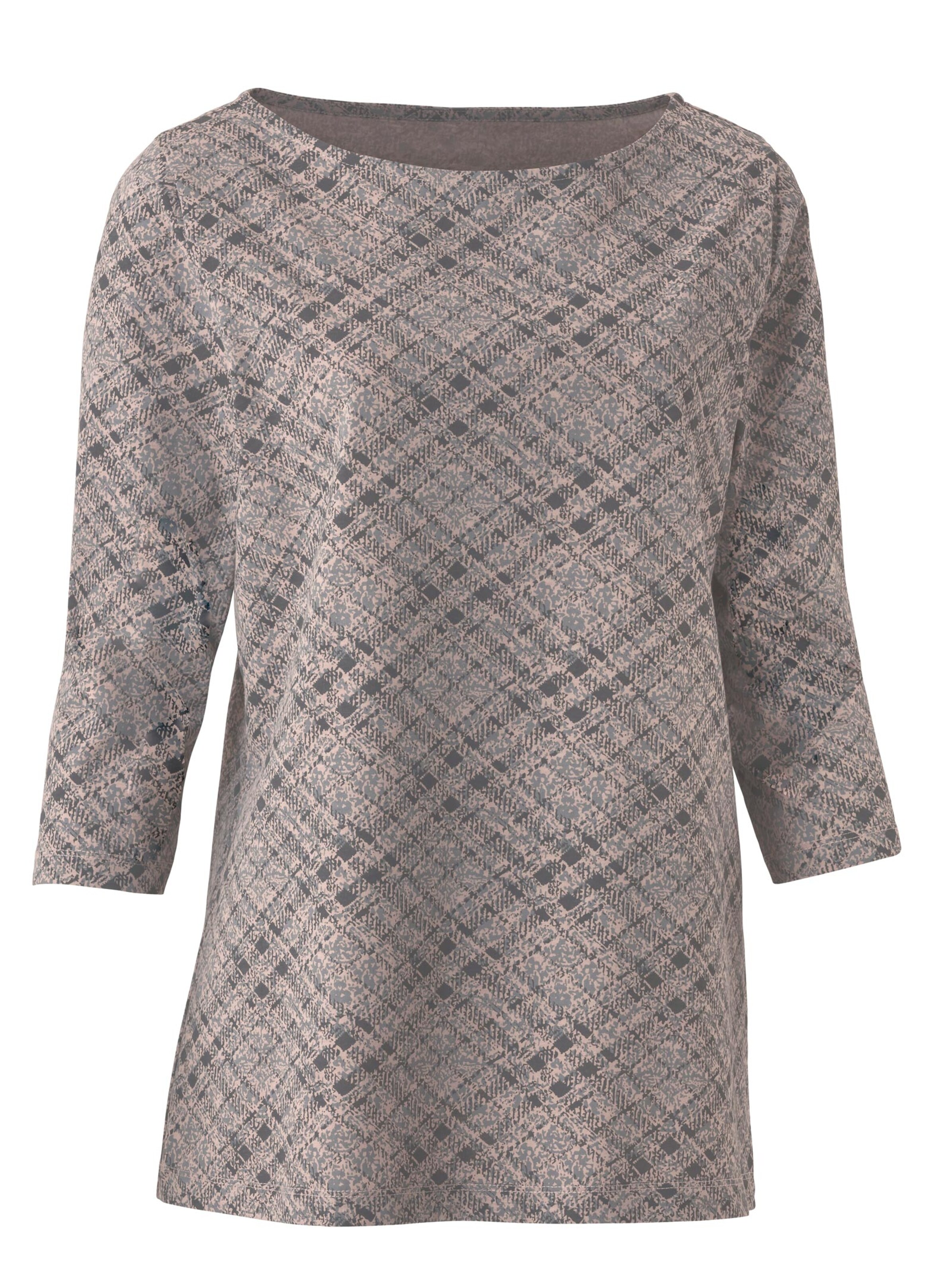 Shirt - rosé-kariert