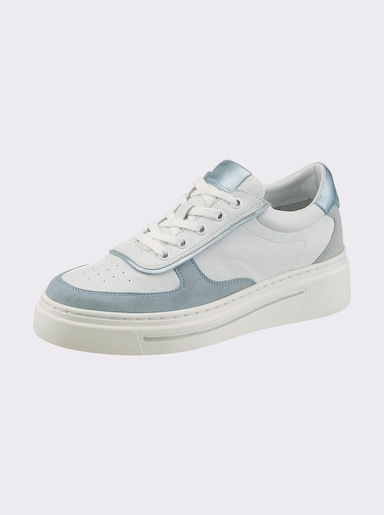 heine Sneaker - weiß-bleu