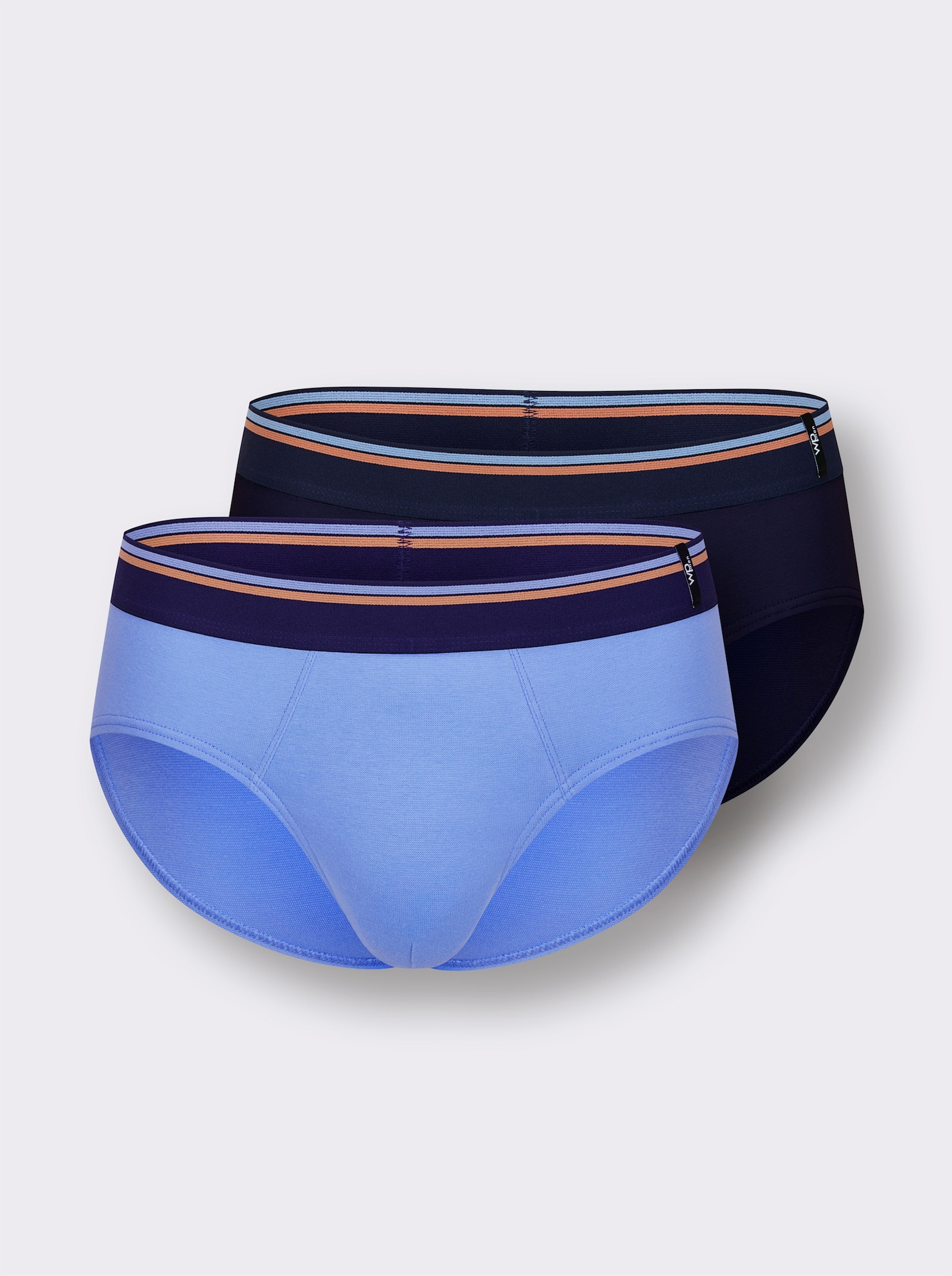 wäschepur men Slip - marine + himmelblau